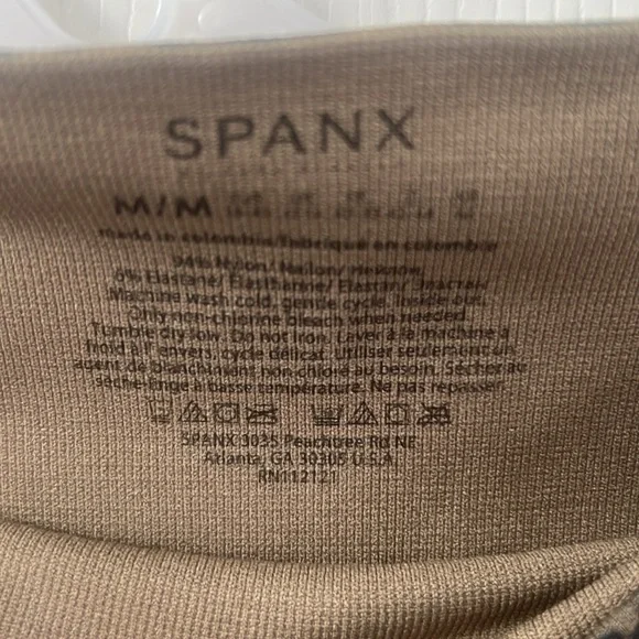 SPANX Leopard Print Leggings - Brown - Picture 2 of 3